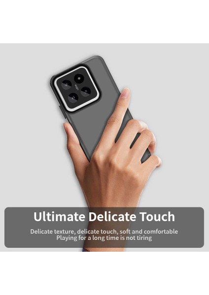 Xiaomi 14 Pro Kılıf Pc+Tpu+Pet Mat Düşme Önleyici Telefon Arka Kapak-Siyah (Yurt Dışından) indirimleri