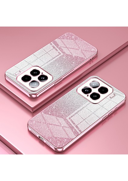 Xiaomi 15 Kılıf Galvanik Gradyan Parıltılı Tpu Telefon Kapağı-Pembe Için (Yurt Dışından) fiyatları