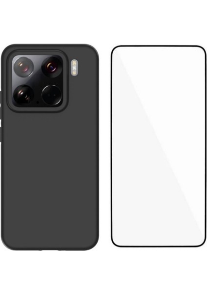 Xiaomi 15 Için Temperli Camlı Mat Arka Kapak (Büyük Delikli Lens) (Yurt Dışından)