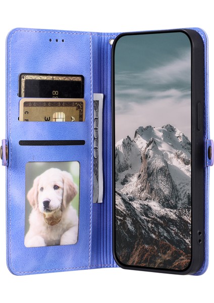 Xiaomi 15 Kılıf Için Skin Feel Totem Baskılı Cüzdan Deri Telefon Kapağı-Mor (Yurt Dışından) fiyatları