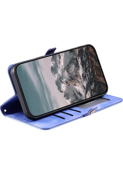 Xiaomi 15 Kılıf Için Skin Feel Totem Baskılı Cüzdan Deri Telefon Kapağı-Mor (Yurt Dışından) modelleri
