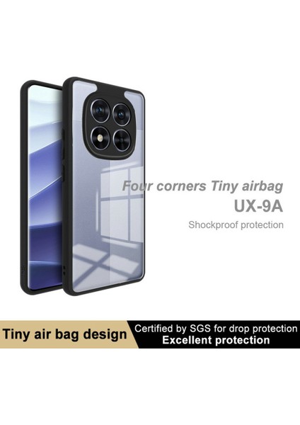 Xiaomi Redmi Note 14 Pro 5G Şeffaf Kılıf Tpu + Pc Telefon Kapağı Güçlendirilmiş Köşeler Için (Yurt Dışından)
