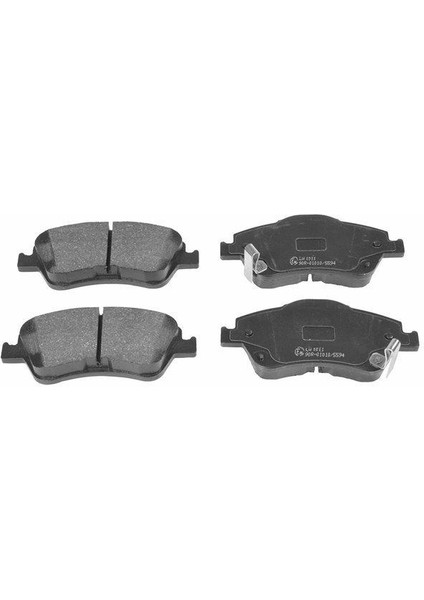Toyota Corolla Ön Fren Balata (2007-2013) 0446502210 AP3506 1.4