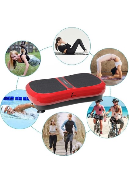 Vf9 Pro Titreşimli Egzersiz Spor Masaj Sıkılaşma Zayıflama Selülit Vibration Plate