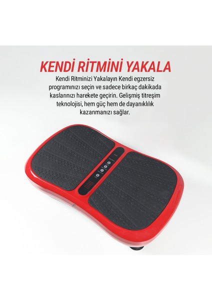 Vf9 Pro Titreşimli Egzersiz Spor Masaj Sıkılaşma Zayıflama Selülit Vibration Plate