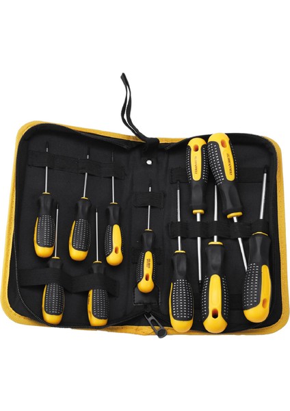 11 Adet -V Torx Tornavida Seti Delikli Manyetik T5-T30 Tornavida Seti Telefon Tamir El Aleti Için (Yurt Dışından)