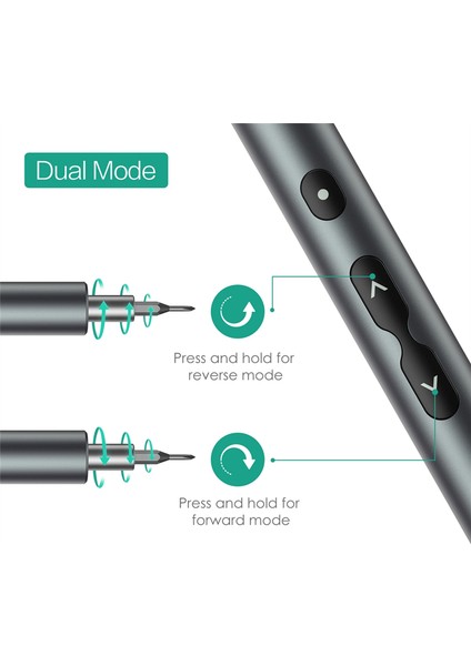 Tornavida Seti, Elektrikli Tornavida 28'i 1 Arada Set Büyük Kapasiteli Güç Çoklu Aksesuar Hassas Aletler, Gümüş-Gri (Yurt Dışından) indirimleri