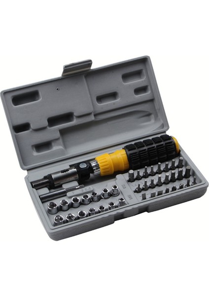 41 Parça Çok Amaçlı Tornavida Seti Alet Soket Anahtarı Kombinasyonu (Yurt Dışından) fırsatları