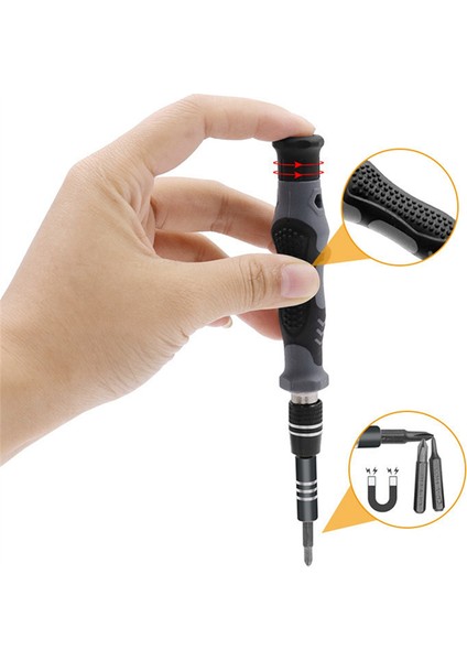 Tornavida Seti, 115'I 1 Arada Tornavida Seti, Çok Özellikli Cep Telefonu Bilgisayar Sökme Bakım Aletleriyle Birleştirilmiş, Gösterildiği Gibi (Yurt Dışından) indirimleri