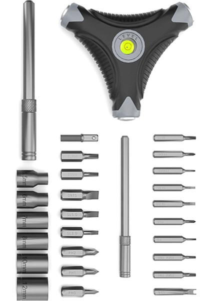Tornavida Seti, 28'i 1 Arada Tornavida Seti S2 Uç Takımı Altıgen Soket Seviye Göstergesi Sap Tamiri, Saat, Fotoğraf Rengi Için El Aletleri (Yurt Dışından) modelleri