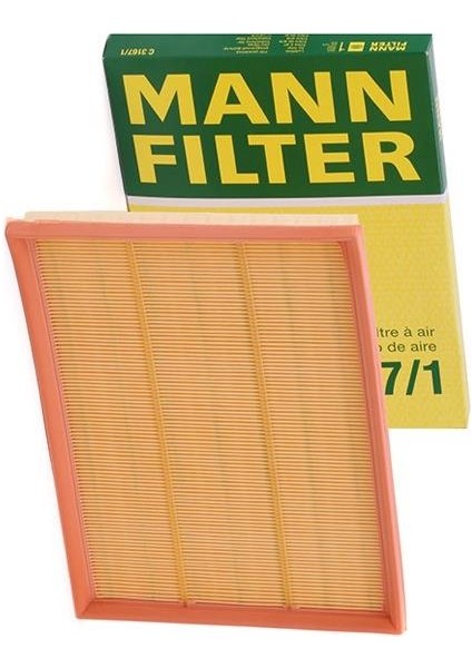 Hava Filtresi Astra F 1,4 1,6 1,8 2,0 1,7d Kadett E 1,7d 25062434 C3167/1 Mann