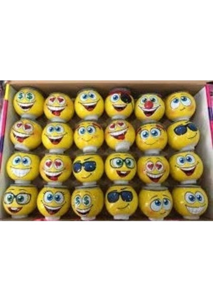 Emoji Çim Adam 24 Adet