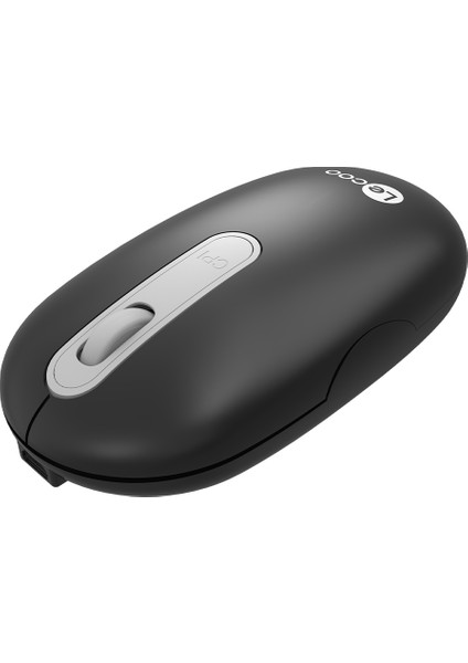 WS207 Kablosuz 1600DPI 4 Tuşlu Sessiz Şarj Edilebilir Optik Mouse Siyah