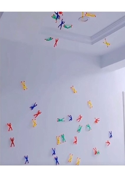 Cama Yapışan Örümcek Adam Oyuncak 10 Adet