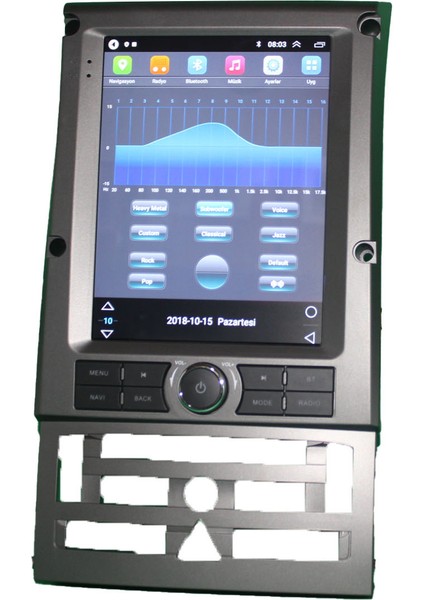 Smart Go Peugeot 407 2004/2011 Tesla Model 9.7 Inç 8-128 modelleri