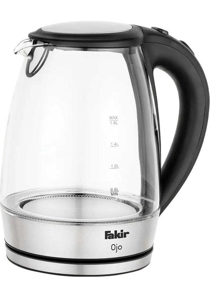 Ojo Cam Su Isıtıcı Kettle - Siyah