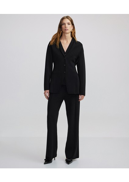 Düğmeli Triko Blazer IW6240106026001 fiyatları