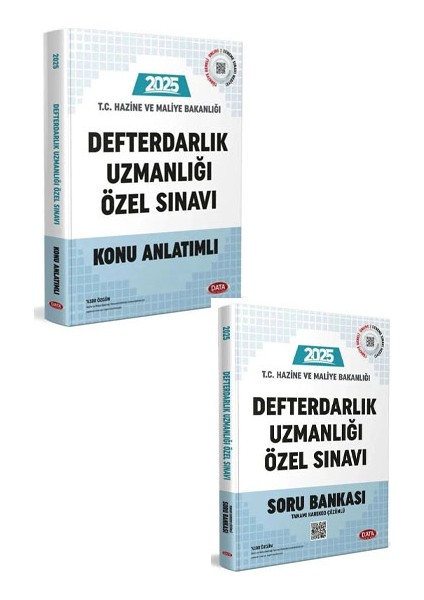 2025 Hazine ve Maliye Bakanlığı Defterdarlık Uzmanlığı Özel Sınavı Konu Anlatımı – Soru Bankası