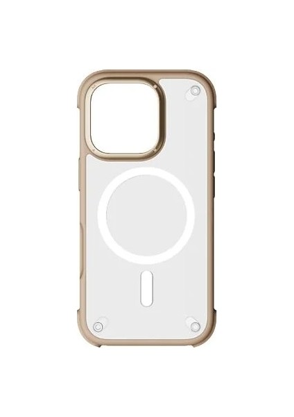 Apple iPhone 16 Pro Air Caseform Magnetic Case Telefon Kılıfı Kahverengi - MUAP24ML2