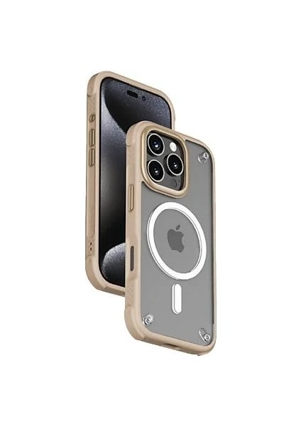 Apple iPhone 16 Pro Air Caseform Magnetic Case Telefon Kılıfı Kahverengi - MUAP24ML2 fiyatları