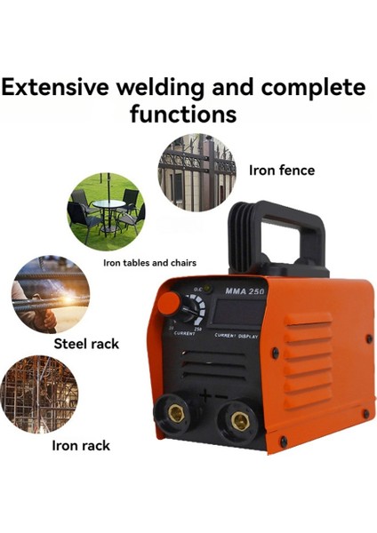 Taşınabilir MMA250 Ark Kaynak Makinesi Inverter Kaynak Makinesi 110V Mini Demir Elektrikli Kaynak Ekipmanları Araba Tamir Aracı Abd Fişi (Yurt Dışından) modelleri