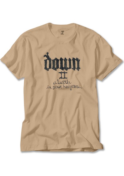 Down Ii A Bustle In Your Hedgerow Krem Tişört