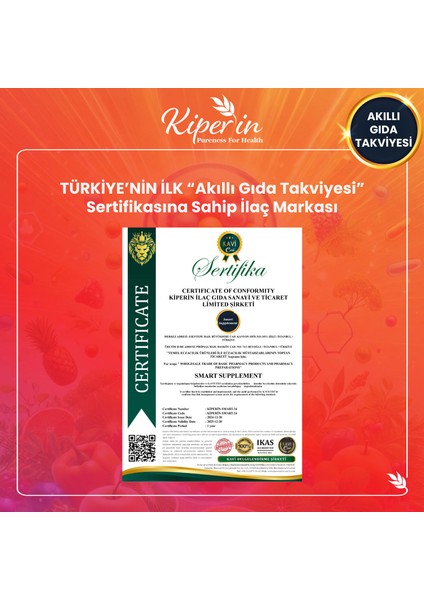 Lipozomal Multivitamin 13 Vitamin & 6 Mineral Cilt - Saç - Tırnak & Enerji | Akıllı Gıda Takviyesi