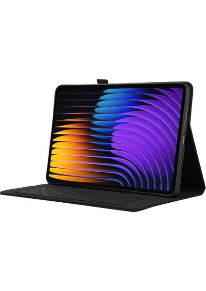Xiaomi Pad 7/pad 7 Pro Kart Tutucu Kumaş Doku Tablet Kapağı-Mavi Için (Yurt Dışından)