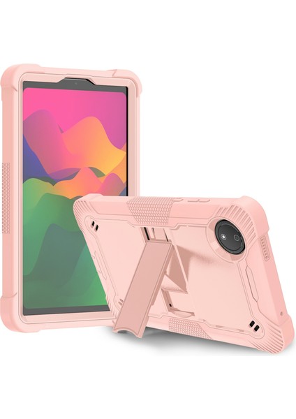 Xiaomi Redmi Pad Se 4g 8.7 Inç Kılıf Silikon + Pc Tablet Koruyucu Kapak Stand-Gül Altın Için (Yurt Dışından)