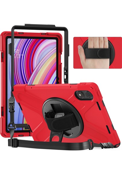 Xiaomi Redmi Pad Pro 5g/redmi Pad Pro/poco Pad 5g/4g Kapak-Kırmızı Için (Yurt Dışından)