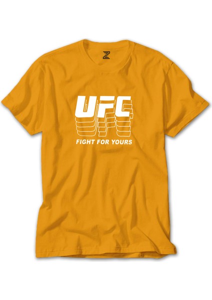Ufc Fg Sarı Tişört