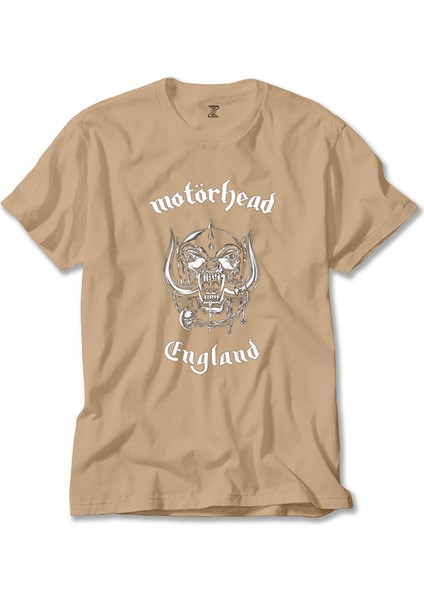 Motörhead England Krem Tişört