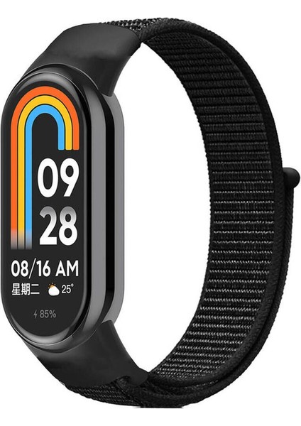 Xiaomi Mi Band 8 İçin Uyumlu Kayış Kordonu Krd-03 Hasır Kordon