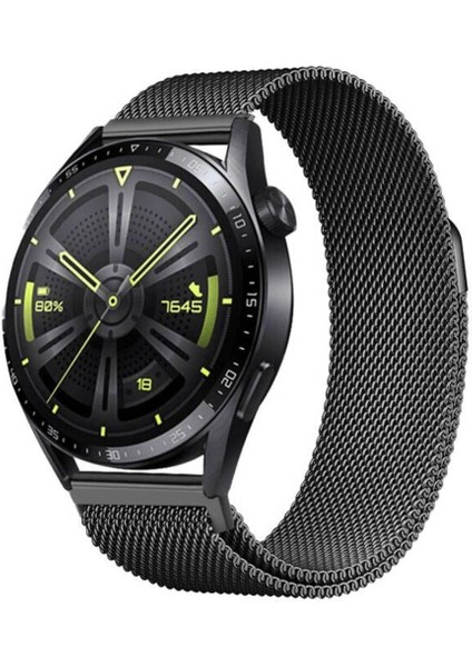 Samsung Galaxy Watch Active 2 44 mm Band-12 20MM Metal Hasır Kordon