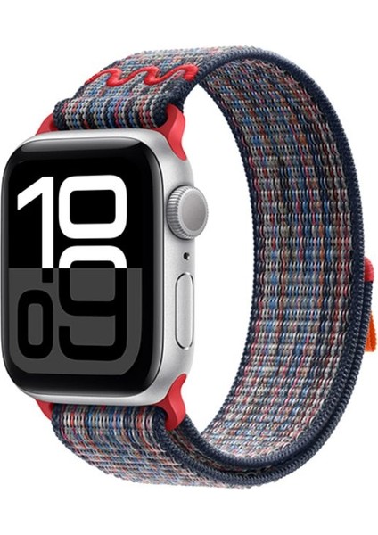 Watch 44 mm İçin Uyumlu Kayış Kordonu Krd-91 Hasır Kordon Strap Kayış