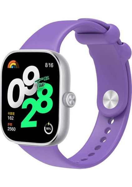 Xiaomi Mi Band 8 Pro İçin Uyumlu Kayış Kordonu KRD-109 Silikon Kordon