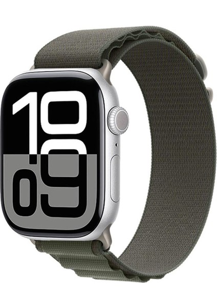 Watch 10 46 mm İçin Uyumlu Kayış Kordonu Krd-74 Hasır Kordon