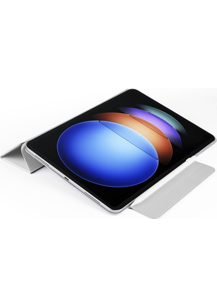 Xiaomi Pad 6s Pro 12.4 Kılıf Pc+Pu Deri Origami Manyetik Tablet Kapağı-Gri (Yurt Dışından) indirimleri