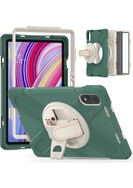 Xiaomi Redmi Pad Pro 5g/redmi Pad Pro/poco Pad 5g/4g Tpu Pc Silikon Kapak-Zümrüt Yeşili Için (Yurt Dışından)