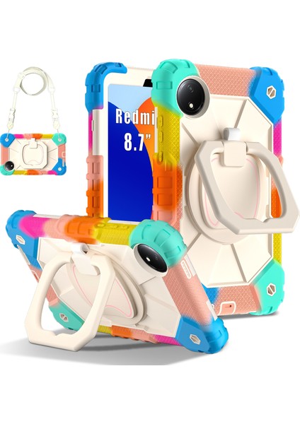 Xiaomi Redmi Pad Se 4g 8.7 Inç Kılıf Silikon + Pc Tablet Kapağı-Renkli/mavi Için (Yurt Dışından) fiyatları
