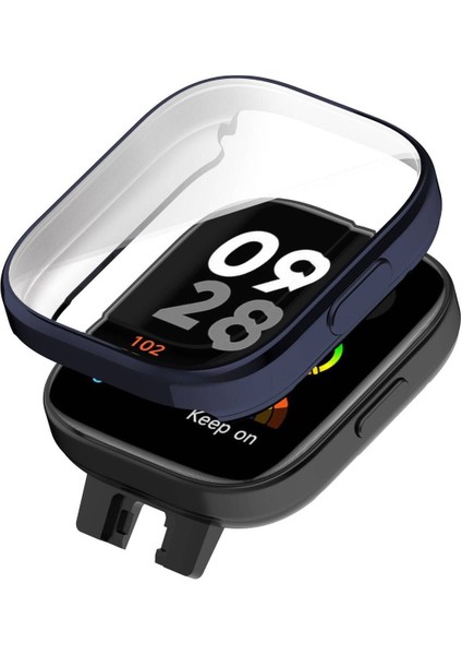 Xiaomi Redmi Watch 3 360 Derece Korumalı Kasa ve Ekran Koruyucu İçin Uyumlu Watch Gard 30