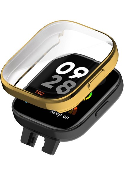 Xiaomi Redmi Watch 3 360 Derece Korumalı Kasa ve Ekran Koruyucu İçin Uyumlu Watch Gard 30