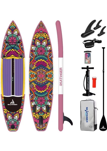 Circe Stand Up Paddle Board 350 cm x 82 x 15 Ultra Geniş, Dengeli ve Hızlı Sup Şişme Sörf Tahtası
