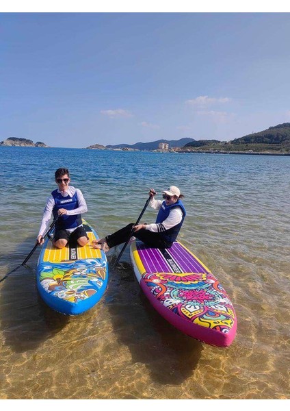 Circe Stand Up Paddle Board 350 cm x 82 x 15 Ultra Geniş, Dengeli ve Hızlı Sup Şişme Sörf Tahtası
