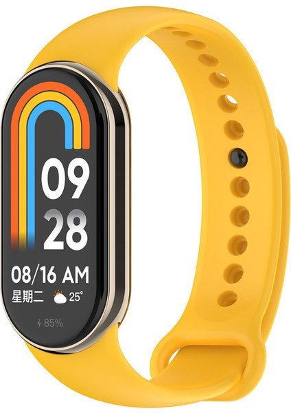 Xiaomi Mi Band 8 / Mi Band 9 Serisi Klasik Kordon Silikon Strap Kayış