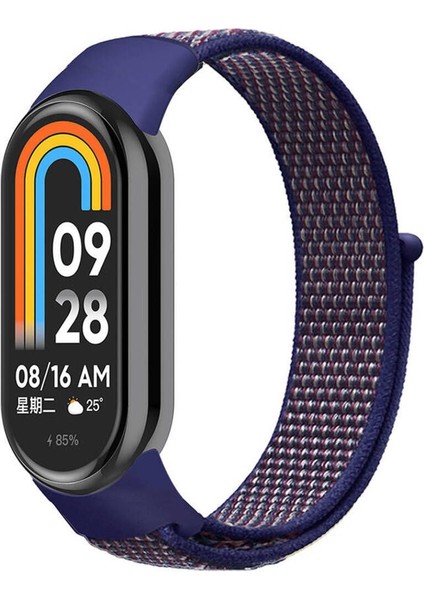 Xiaomi Mi Band 8 İçin Uyumlu Kayış Kordonu Krd-03 Hasır Kordon