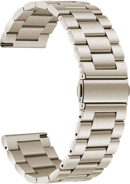 Huawei Gt2 46 mm İçin Uyumlu Kayış Kordonu Band-04 22MM Metal Kordon