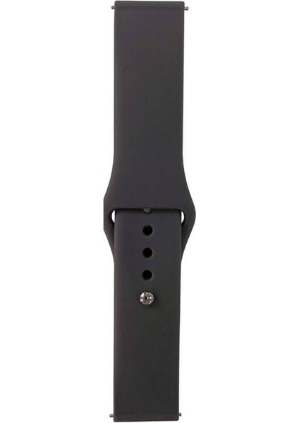 Samsung Galaxy Watch 42 mm Band Serisi 20MM Klasik Kordon Silikon Strap Kayış