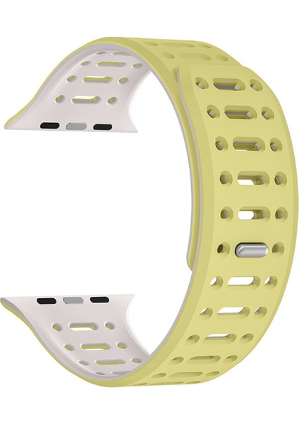 Watch 7 45 mm İçin Uyumlu Kayış Kordonu KRD-124 Silikon Kordon Strap Kayış