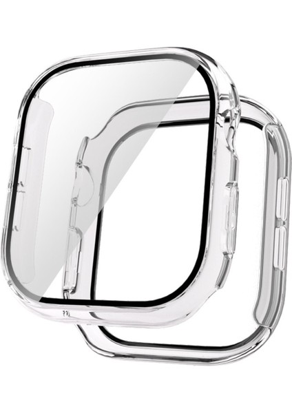 Watch 10 42MM Sert Pc Kasa Electroplatink Çerçeveli Ekran Koruyucu İçin Uyumlu Watch Gard 36